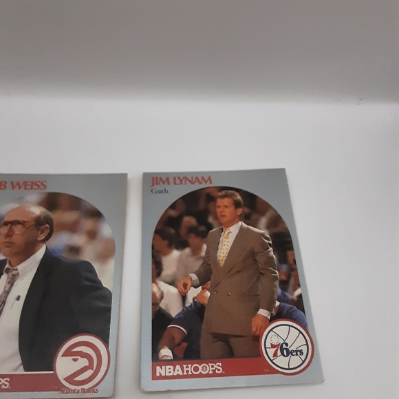 1990 NBA Hoops Coach Cards 7 Count - Picture 4 of 9
